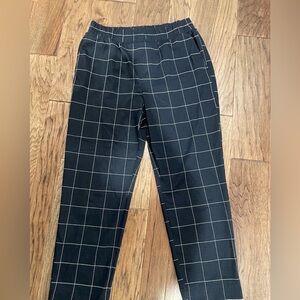 Black and white pants